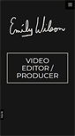 Mobile Screenshot of emilyannewilson.com